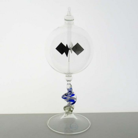 Glas Lichtmühle 200x80mm Radiometer, FuLieferbar in 3-4 Werktagenss farbige Spirale