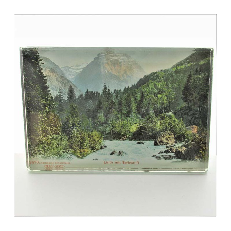 Glas Briefbeschwerer 12cm