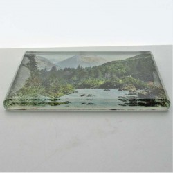 Glas Briefbeschwerer 12cm