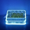 Uran-glas 8x8mm Glasperlen in Box