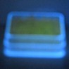 Uran-glas 5x5mm Glasperlen in Box