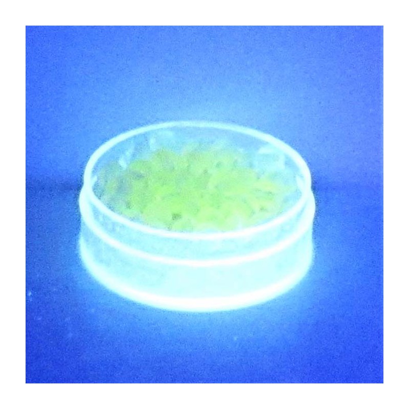 Uran-glas 5x5mm Glasperlen in Box