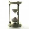 Sanduhren -15 min. 17 cm zum selber füllen mit eigenem Sand im Metallgestell Sanduhren -15 min. 17 cm zum selber füllen mit eigenem Sand im Metallgestell