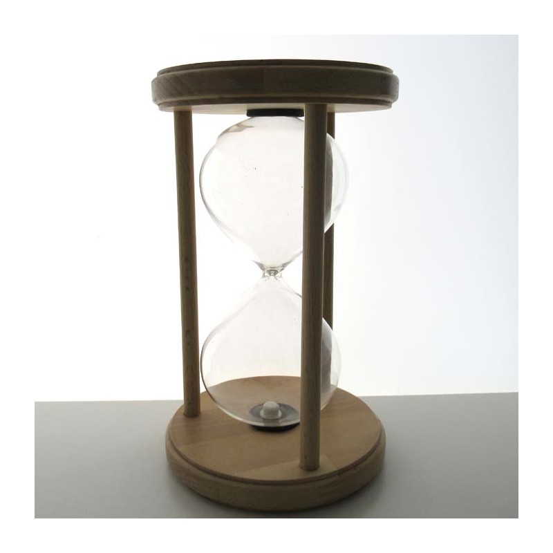 Sanduhren -15 min. 17 cm zum selber füllen mit eigenem Sand mit verschiedenen Holzgestellen Sanduhren -15 min. 17 cm zum selber füllen mit eigenem Sand mit verschiedenen Holzgestellen