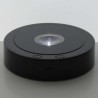 LED-115mm Drehständer Schwarz mit 8 Lichtmodi Display-Sockel