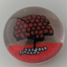 Muranoglas Briefbeschwerer 9.3cm Millefioriglas Baum Paperweight
