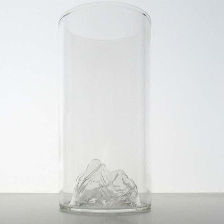 Glas Becher Berg -300ml 13 cm klar Borosilikatglas