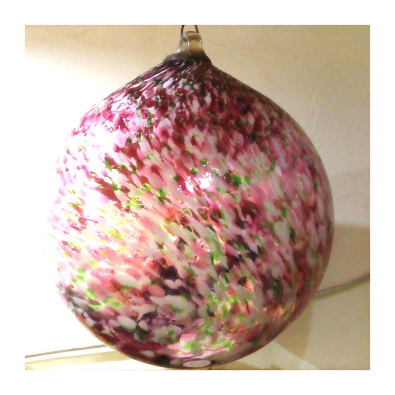 Glaskugel 35cm verspiegelt Hüttenglas