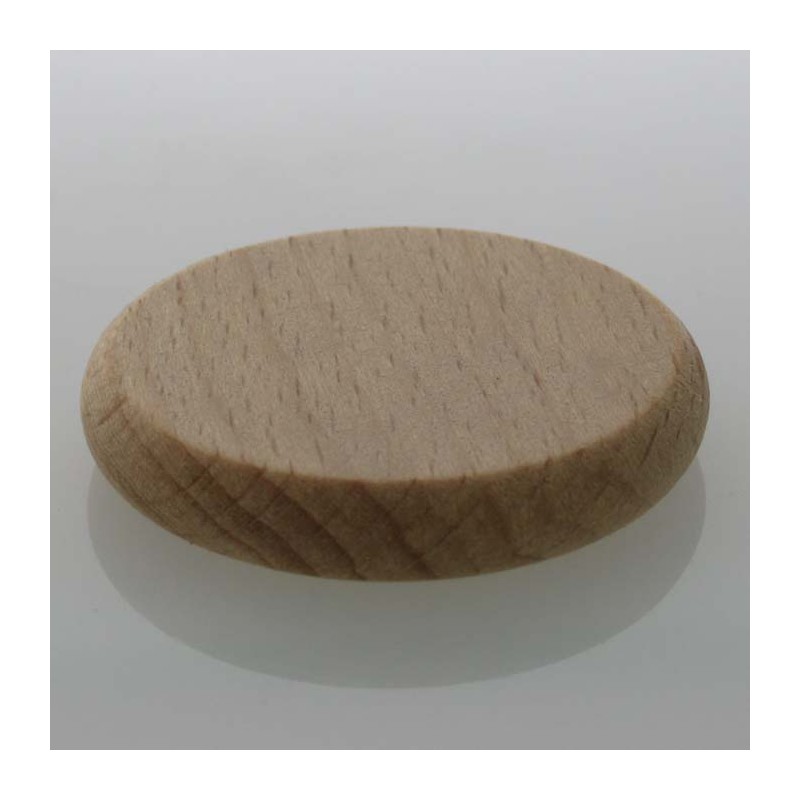 Buchenholz scheibe 25 x 8mm Kante gerundet