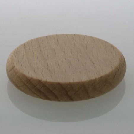 Buchenholz scheibe 25 x 8mm Kante gerundet