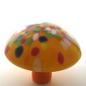 Glas-Pilz 22cm Orange