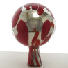 Glas Rosenkugel 15cm Rot Gartenkugel