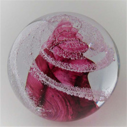 Glas Briefbeschwerer 80 mm Traumkugel