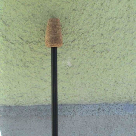 Stäbe 1.1x50cm für Rosenkugel Metallrohr im Kunststoffmantel grün mit passendem Korken