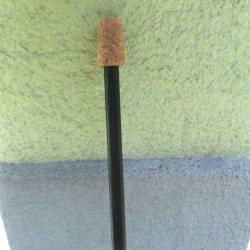 Stäbe 1.6x50cm für Rosenkugel Metall Kunststoffmantel Grün mit passendem Korken