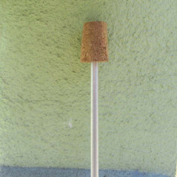 Stäbe 1.2x100cm für Rosenkugel Aluminiumrohr und passendem Korken