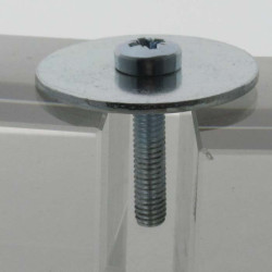 Glas Rosenkugel  8 cm Gartenkugel Silber