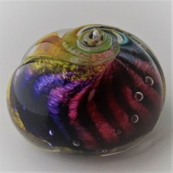 Glas Briefbeschwerer 55 mm Traumkugel    Muschel