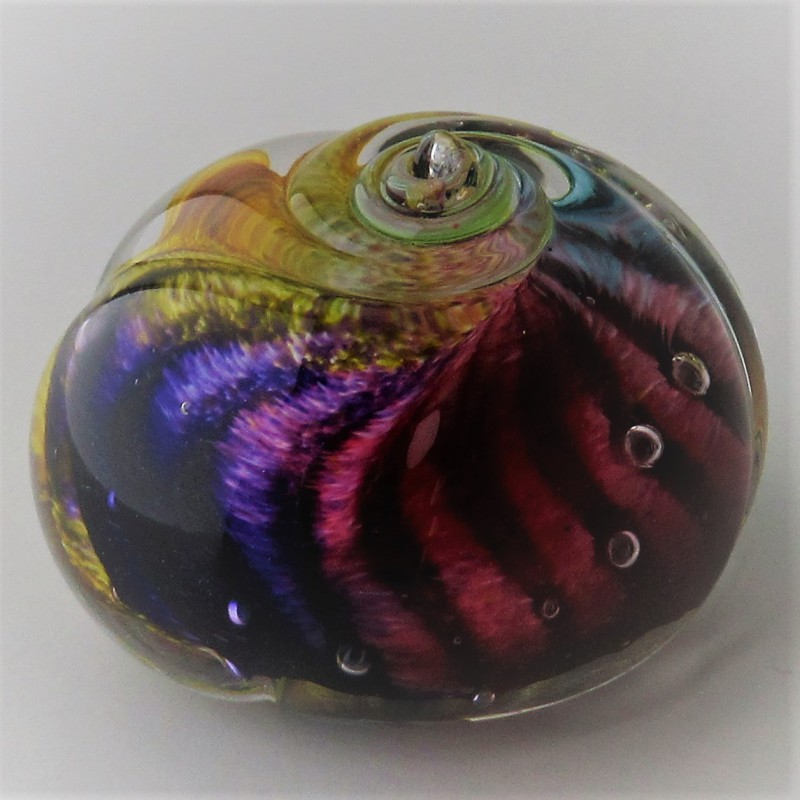 Glas Briefbeschwerer 55 mm Traumkugel    Muschel