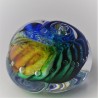 Glas Briefbeschwerer 55 mm Traumkugel    Muschel