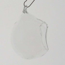 Glas Mini Kugel 50 mm mit Öffnung Deko Kugel zum hängen und stellen Öffnung ca. 30mm