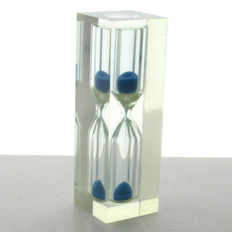 Sanduhr 90 Sek. 8 cm zylindrisch in Kunstharz