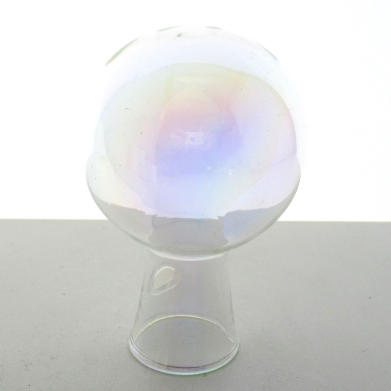 Glas Gartenkugel  6.5 cm klar-AB Glas