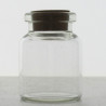 Glasfläschchen 40x30mm mit Korkverschluss