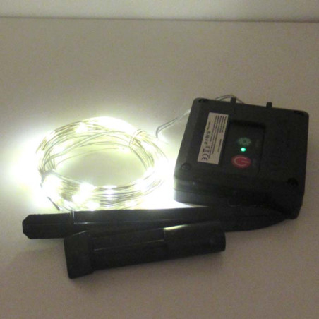 Gartenkugel Beleuchtung Solar 50-LED 5+2 Meter für transparente Kugel Aussen
