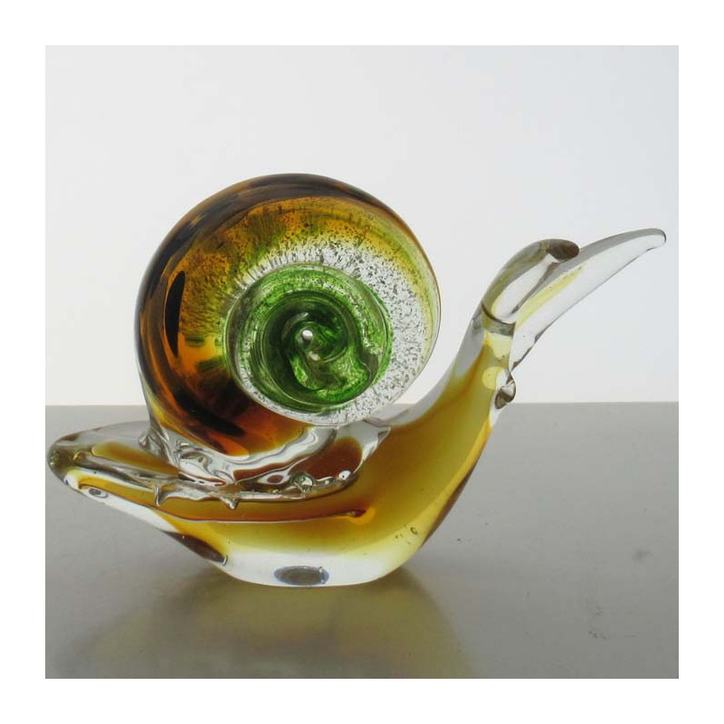 Glas Schnecke 16cm bunt Glas Schnecke 16cm bunt