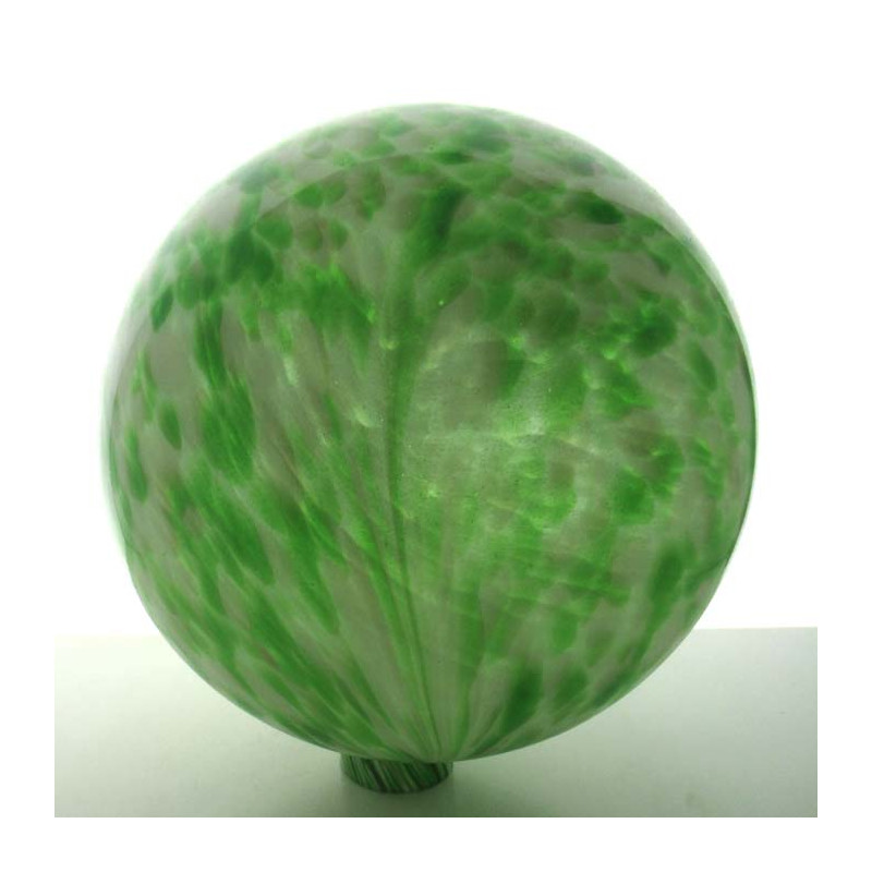 Glas-Gartenkugel Grün 26cm
