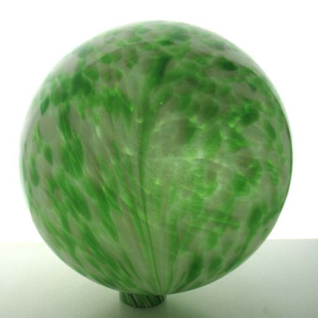 Glas-Gartenkugel Grün 26cm