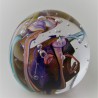 Glas Briefbeschwerer 55 mm Traumkugel    marmoriert