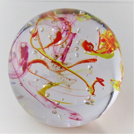 Glas Briefbeschwerer 65 mm Traumkugel    Cosmos