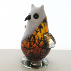 Glas Eule11cm