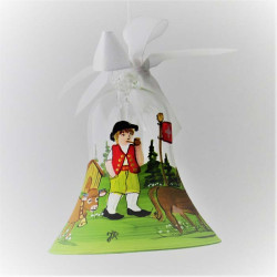 Glasglocke 080 mm Appenzeller Bauer zum hängen