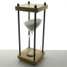 Sanduhr 0.5 - 6 Minuten 25 cm zum mit eigenem Sand füllen viereckig mit 4 Säulen