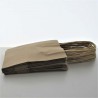 Mini Tragetasche 210x150x58mm Braun mit Kordel 25cm hoch