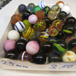 Murmel 25mm Glas