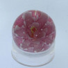 Murmel 16mm Glas mit Blume