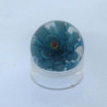 Murmel 16mm Glas mit Blume
