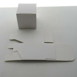 Geschenkbox - Silber-glitzernde 50x50mm