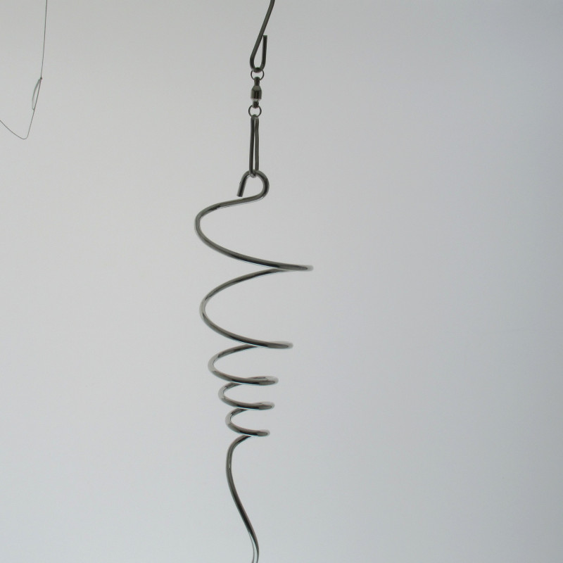 Edelstahl Spirale 35cm Kugel Spirale für 35 - 40 mm Kugel