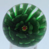 Murmel 25mm Glas mit Blume