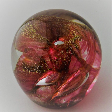 Glas Briefbeschwerer 60 mm Traumkugel  GB  Millrace Class