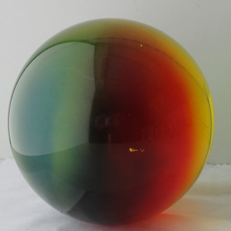 Glas-Kugel 100mm Rainbow Kristallglas bleifrei