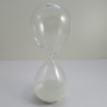 Glas Sanduhr 15 Min. 16 cm Glas