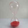 Glas Sanduhr 15 Min. 16 cm Glas