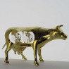 Kuh Swarovski Elements vergoldet
