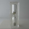 Sanduhr 3 Min. 8 cm zylindrisch in Kunstharz